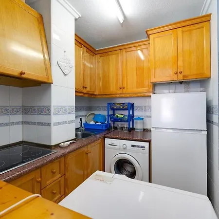 Spacious Studio, Terrace, Pool, Elevator, Beaches 아파트 또레비에하